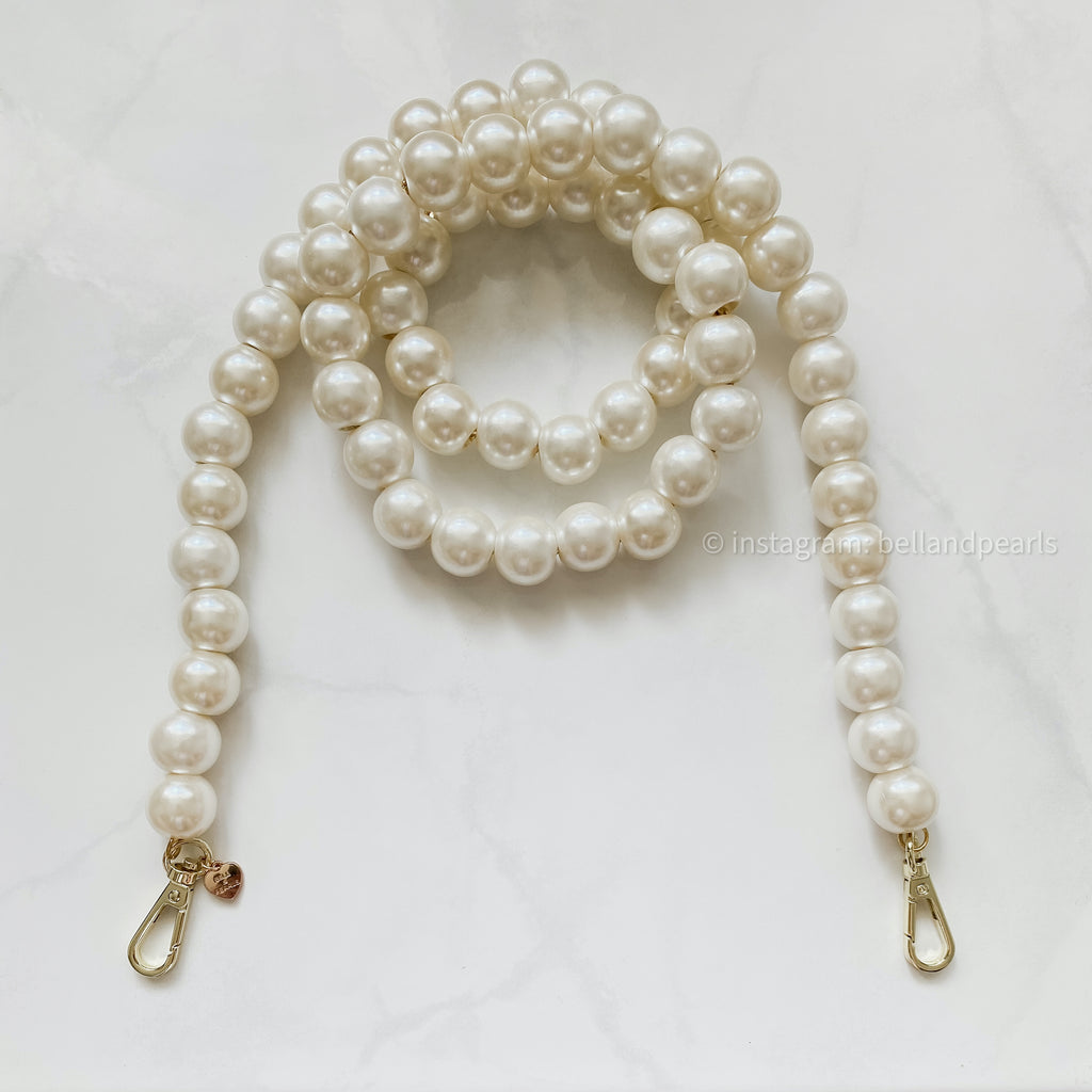 Autumn Chain Bag Charm – Bell & Pearls